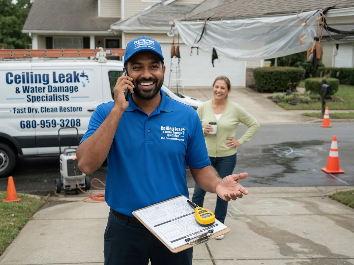 Ceiling Leak Cleanup La Grange Park, IL FAQs